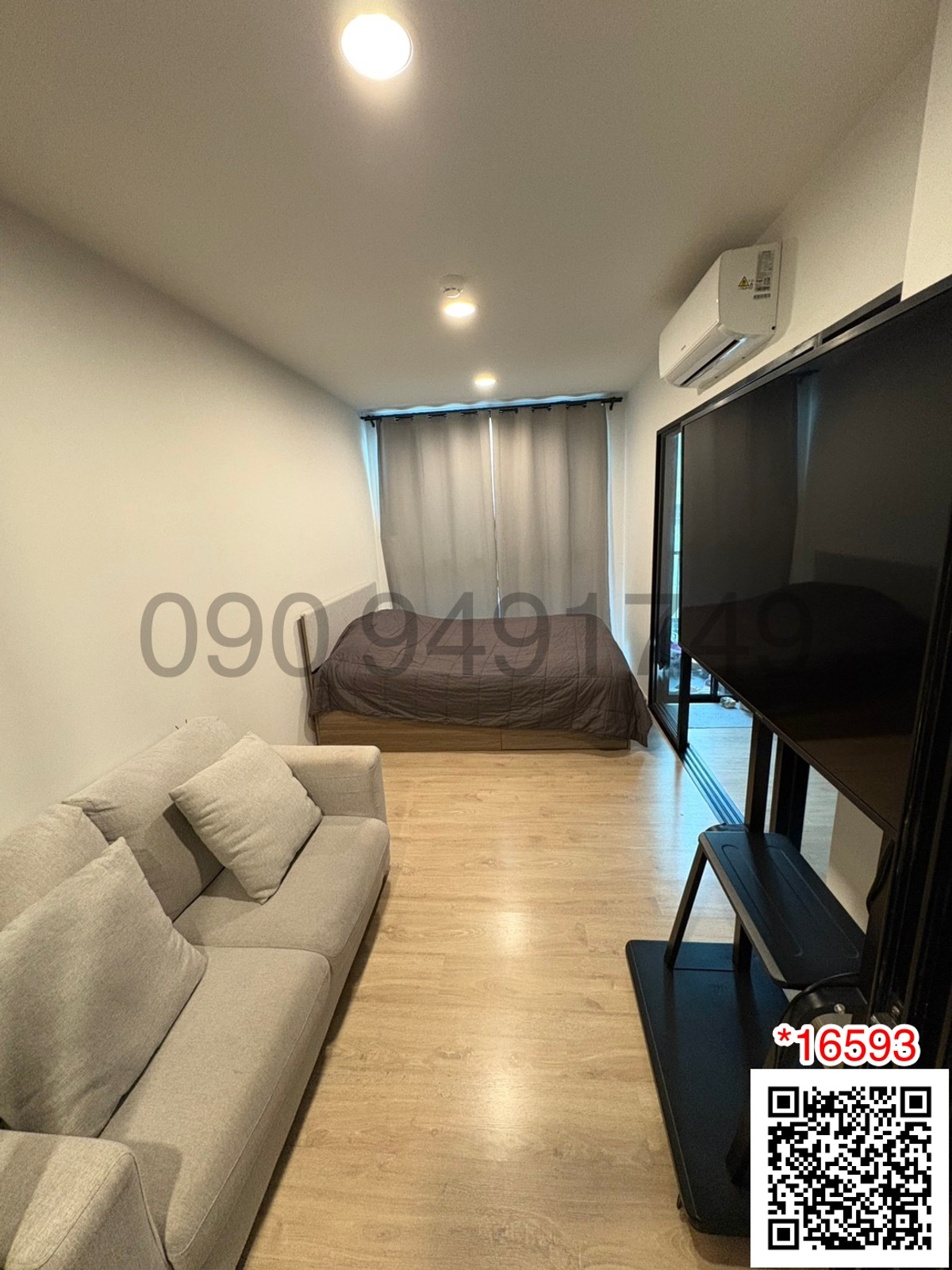 ให้เช่าคอนโดเลียบทางด่วนรามอินทรา : เช่า คอนโด PREMIO UNIC เอกมัย-ลาดพร้าว ชั้น 7 ตึก A ห้องสวย ตกแต่งครบ