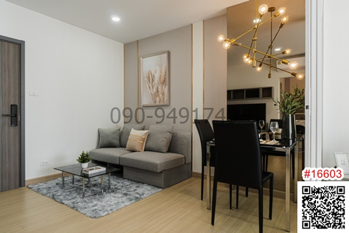 For RentCondoRamkhamhaeng, Hua Mak : Condo for rent, Supalai Veranda Ramkhamhaeng, Building B, 15th floor, near MRT Rajamangala Station.