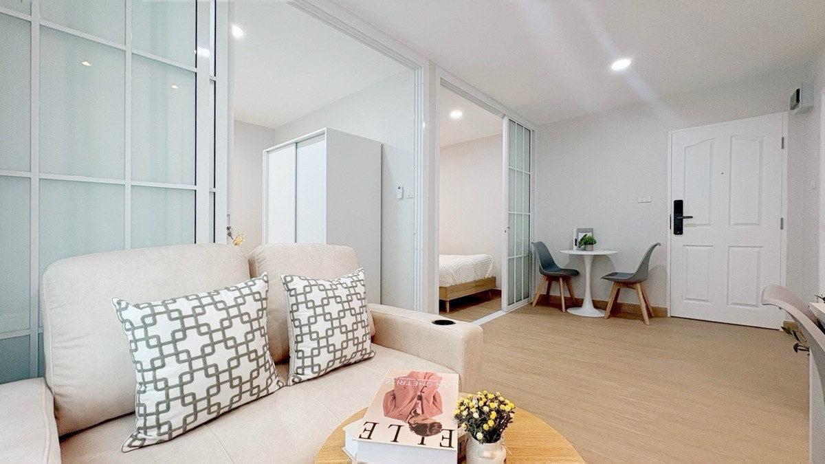 For SaleCondoKasetsart, Ratchayothin : ✨💕 2 beautiful bedrooms, suitable for families who want completeness, close to 2 electric train lines, opposite there is an EV charging point | DoubleU Lat Phrao-Wang Hin.