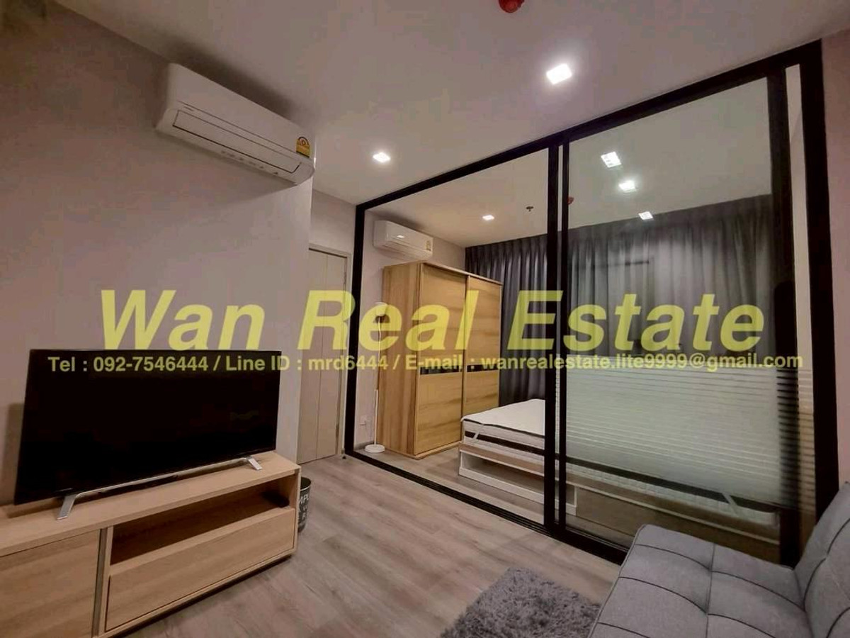 For RentCondoRattanathibet, Sanambinna : For rent: The Politan Rive, 32nd floor, size 25 sq m, river view, fully furnished, ready to move in.