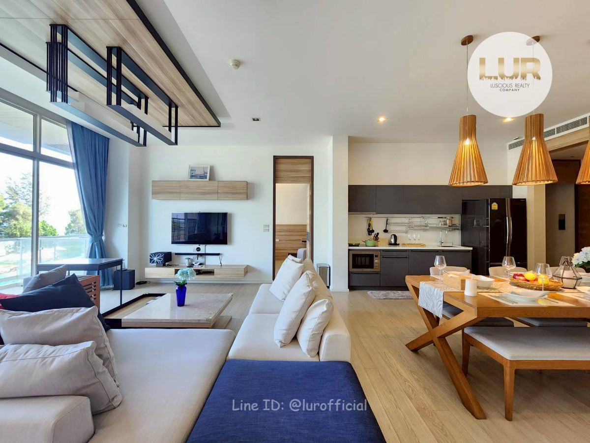 ขายคอนโดหัวหิน ประจวบคีรีขันธ์ : ขายคอนโดตากอากาศติดริมทะเลหัวหิน Wan Vayla Hua Hin-KhaoTao พร้อมเฟอร์นิเจอร์ built in ครบครัน