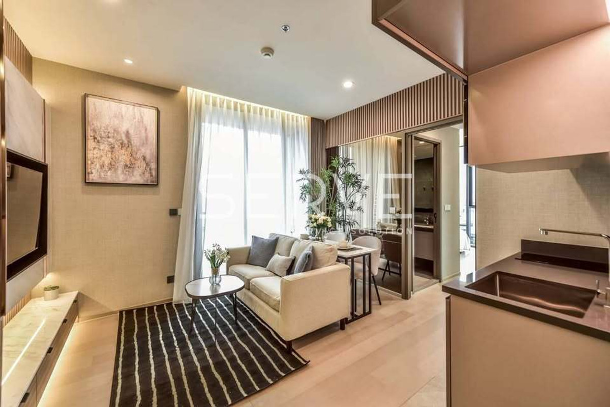 ให้เช่าคอนโดราชเทวี พญาไท : 🔥35K/Mo ห้องตกแต่งหรู 1 นอน ไซส์ใหญ่ วิวเมือง ชั้นสูง มีAuto Parking พร้อมอยู่ คอนโดทำเลดีในย่านรางน้ำ ใกล้ BTS อนุสาวรีย์ชัยสมรภูมิ @  The EXTRO Phayathai Rangnam