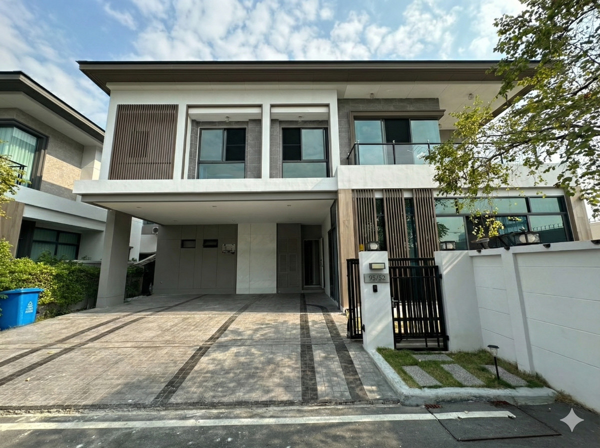 ขายบ้านบางนา แบริ่ง ลาซาล : ขายบ้านเดี่ยวหรู Bangkok Boulevard Bangna Km.5 ตกแต่ง Built-in ทั้งหลัง พร้อมเข้าอยู่ มูลค่าการตกแต่งกว่า 3 ล้านบาท!!