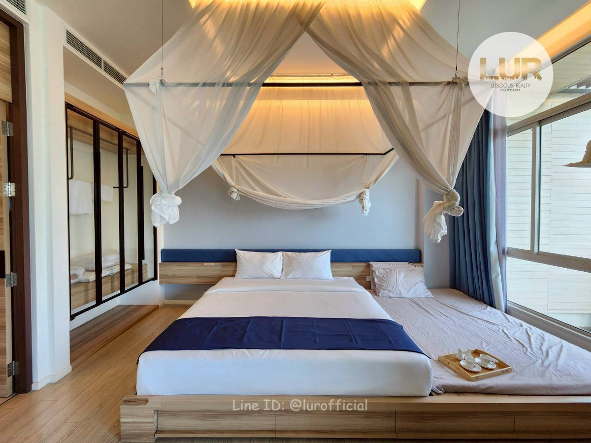 ขายคอนโดหัวหิน ประจวบคีรีขันธ์ : ขายคอนโดตากอากาศติดริมทะเลหัวหิน Wan Vayla Hua Hin-KhaoTao พร้อมเฟอร์นิเจอร์ built in ครบครัน