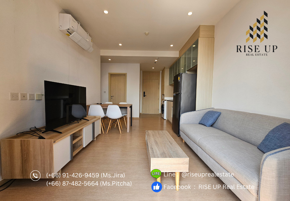 For RentCondoSukhumvit, Asoke, Thonglor : 🐶🐱 Pet friendly Condo For Rent 📣 Maru Ekkamai 2,  2 Bedroom 2 Bathroom, 55 Sq.m. 🔥 50,000 Baht/Month🔥
