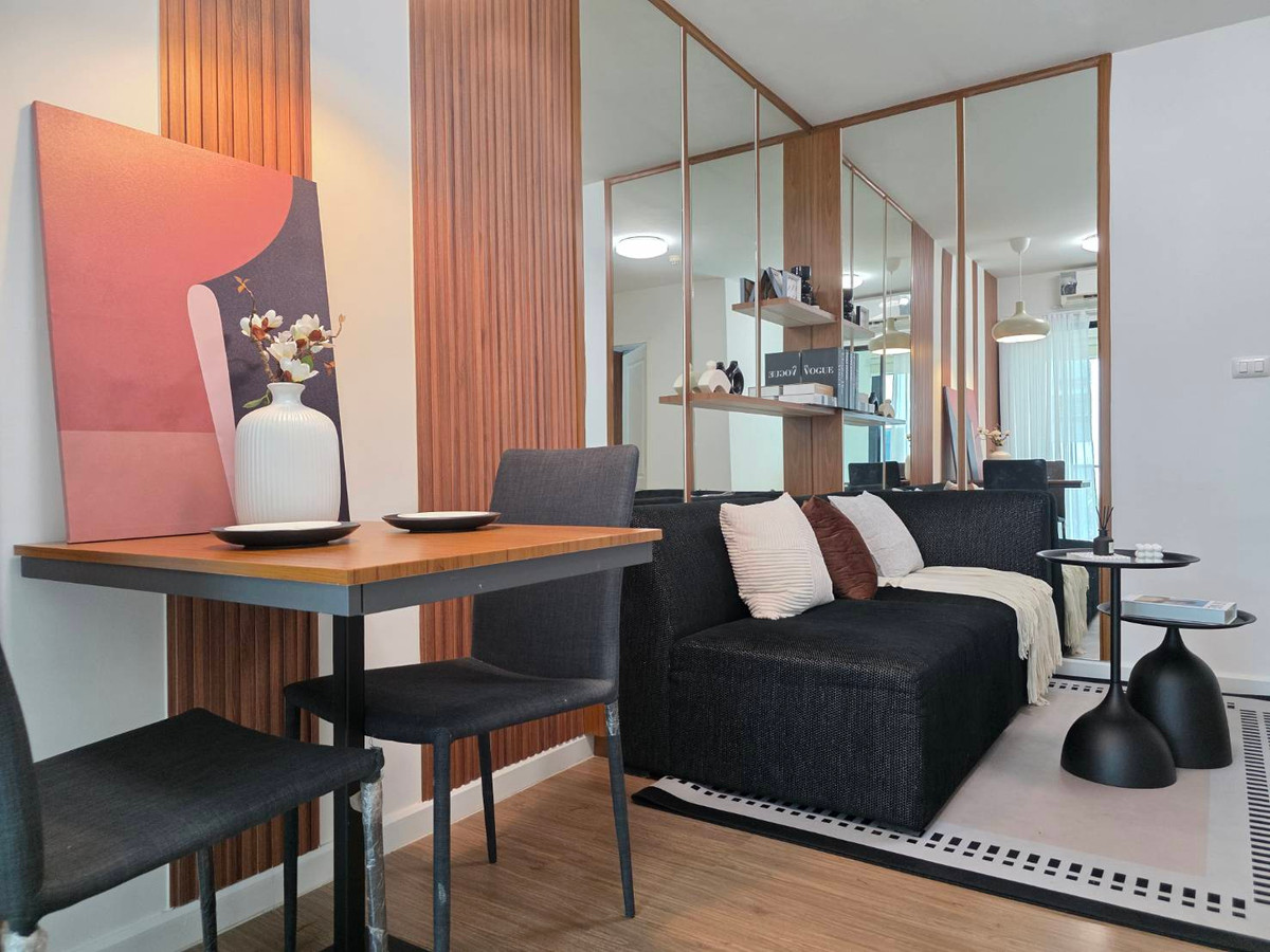 ขายคอนโดบางนา แบริ่ง ลาซาล : K-6733  ห้องสวย ตกแต่งใหม่ ✨️ ไอคอนโด สุขุมวิท 105  พร้อมอยู่