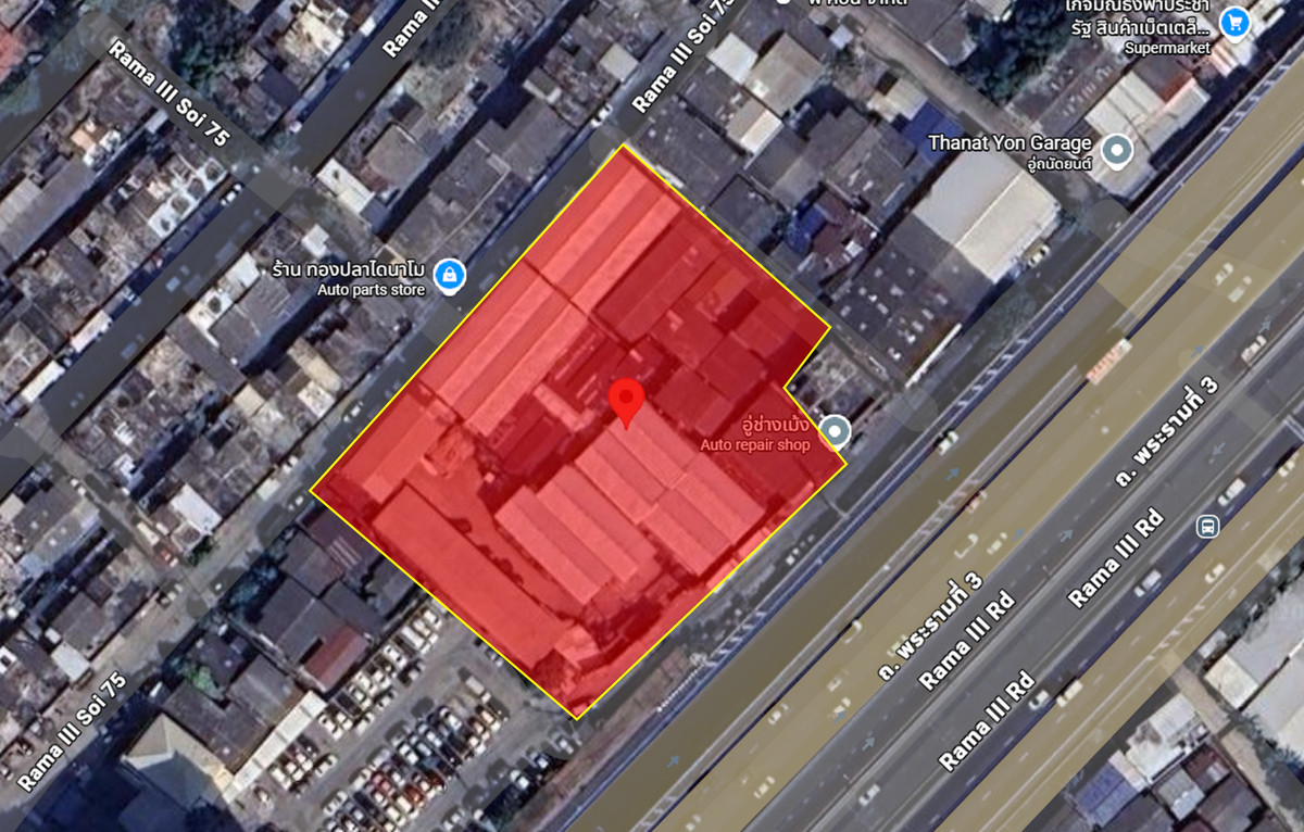 ขายที่ดินพระราม 3 สาธุประดิษฐ์ : ขายที่ดินติดถนนพระราม 3 ใกล้ทางด่วน ทำเลทอง เข้าถึงง่าย