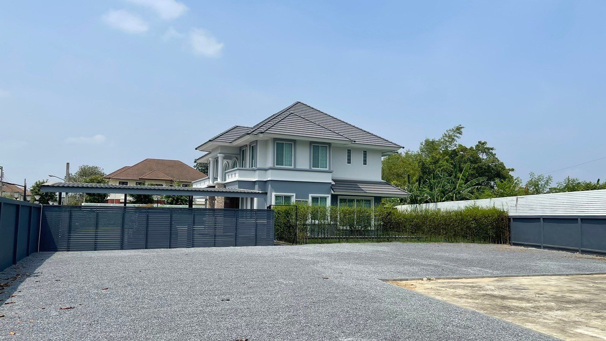HouseNawamin, Ramindra : For sale - Rent a luxury house, 4 bedrooms, location near Sai Mai District Office. Condition is ready to move in. Got 1 rai of land with both a swimming pool and a private garden.
