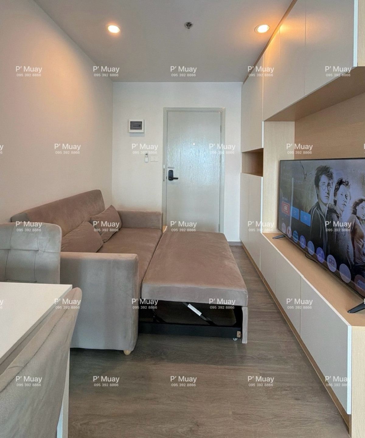 For RentCondoThaphra, Talat Phlu, Wutthakat : For rent, beautiful modern built-in room 🌈 beautiful open view 📍washing machine, front load 8.5 kg ❤️rental price 12,000 baht #Regent Home Wutthakat