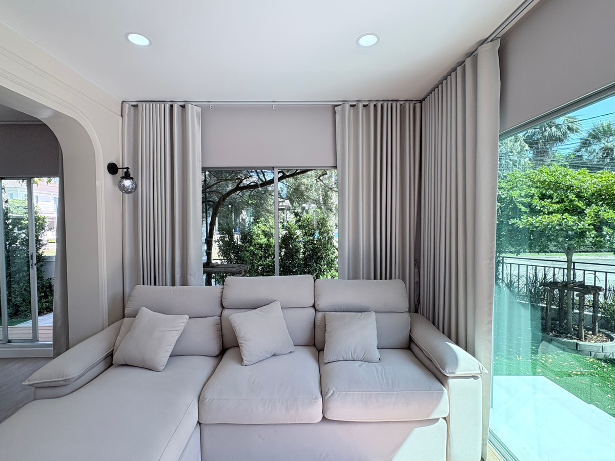 For SaleHouseRama5, Ratchapruek, Bangkruai : 📉 Great Deal, luxurious detached house at an affordable price - Life Bangkok Boulevard Ratchaphruek Rattanathibet project, corner house, very good location.