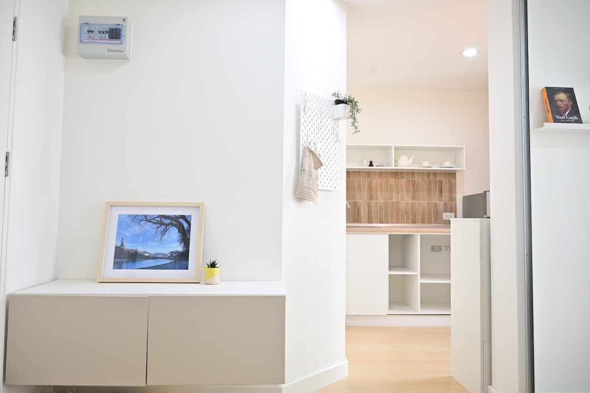 For SaleCondoOnnut, Udomsuk : Urgent sale! 📍 Lumpini Ville On Nut 46 📍 Fully furnished and equipped with appliances. Near MRT Srinuch.