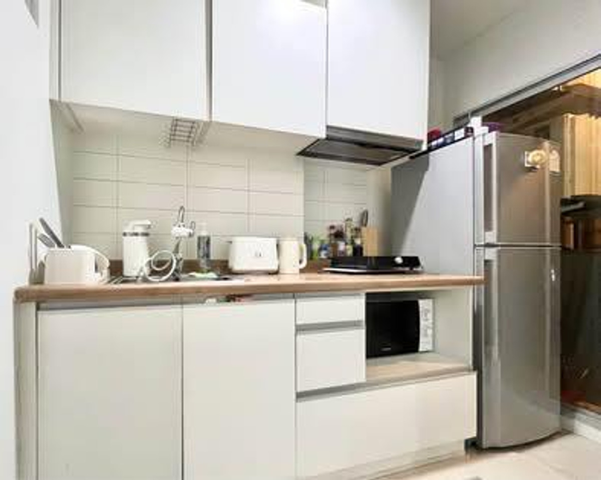 For RentCondoRatchadapisek, Huaikwang, Suttisan : For Rent: U Delight at Huai Khwang Station, city view, 1 bedroom, 1 bathroom, fully furnished. Ready to move in