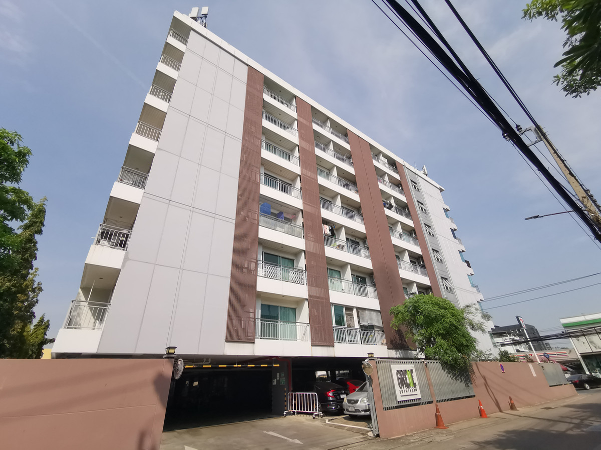 For RentCondoRatchadapisek, Huaikwang, Suttisan : Condo for rent, beautiful, good condition, Grene Suthisan Condo, corner room, good view, size 47 sq m., 1 bedroom, 1 bathroom, 2 balconies, 1 kitchen, Grene Sutthisan Condo, Huai Khwang.