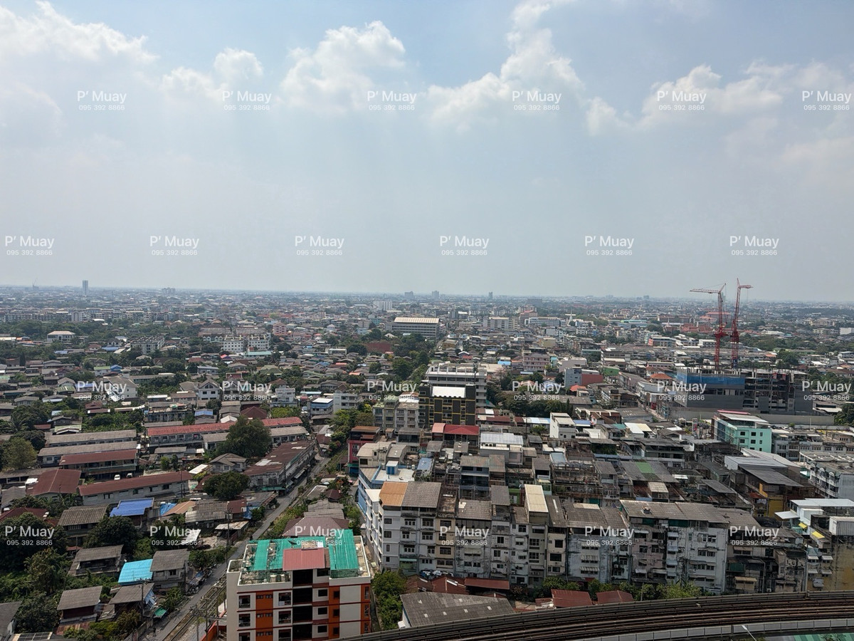 For RentCondoThaphra, Talat Phlu, Wutthakat : For rent, beautiful modern built-in room 🌈 beautiful open view 📍washing machine, front load 8.5 kg ❤️rental price 12,000 baht #Regent Home Wutthakat