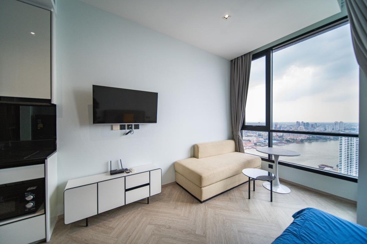 For RentCondoWongwianyai, Charoennakor : 🔥For Rent Now🔥 Chapter Charoen Nakhon Riverside, brand new unit with river view, fully furnished and ready to move in. Near ICONSIAM and BTS Krung Thon Buri.