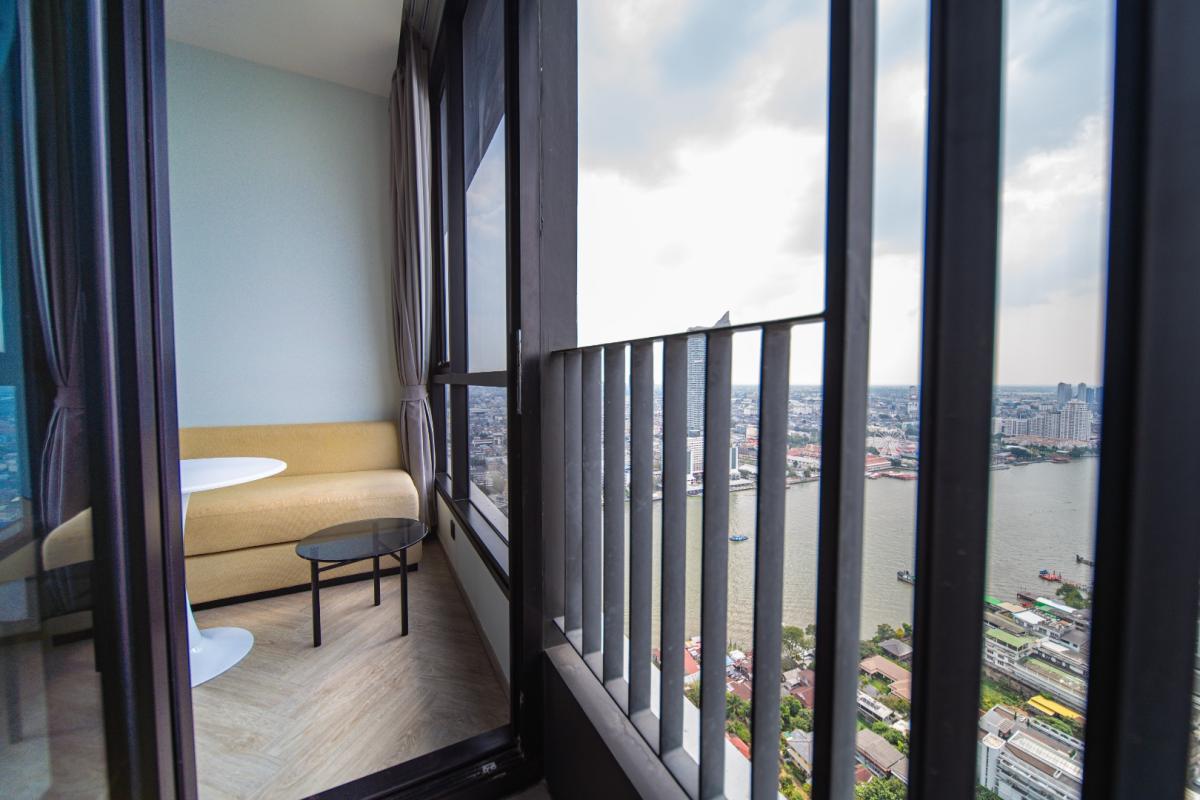 For RentCondoWongwianyai, Charoennakor : 🔥For Rent Now🔥 Chapter Charoen Nakhon Riverside, brand new unit with river view, fully furnished and ready to move in. Near ICONSIAM and BTS Krung Thon Buri.