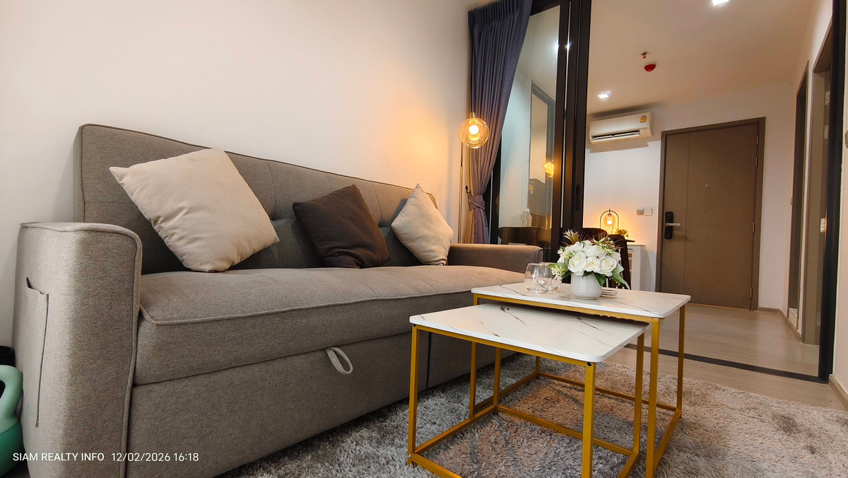 For RentCondoRama9, Petchburi, RCA : (Short term) LIFE ASOKE HYPE 2 Bedroom (6 FT, Sofa Bed)🌸near MRT Rama9 for Rent Condo RAMA 9