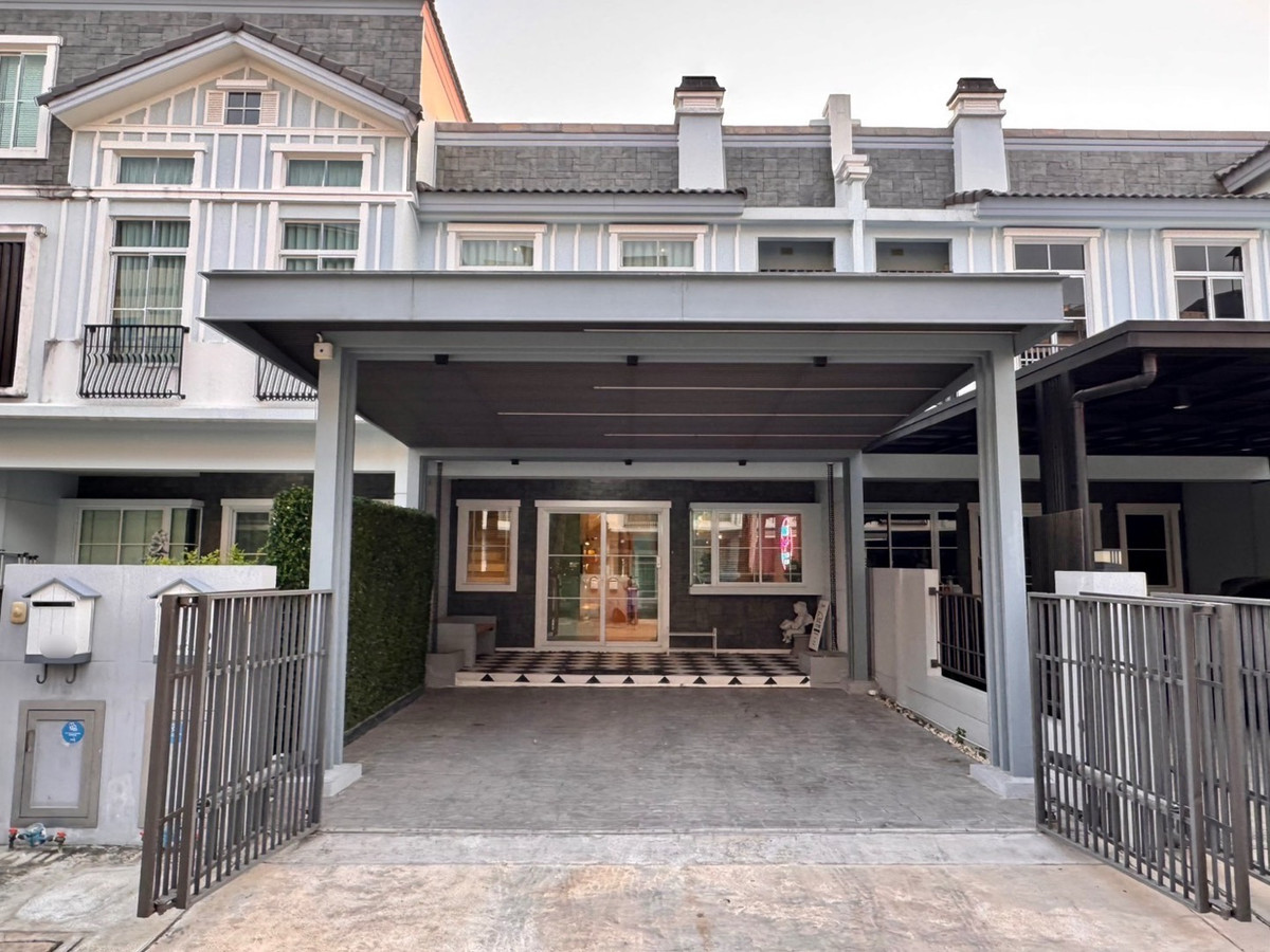 ให้เช่าทาวน์โฮมบางนา แบริ่ง ลาซาล : 💥ForRent💥3Bed • Indy Bangna-Ramkhamhang2 🏡 Near Mega Bangna‼️  Beautifully decorated 🌟 Ready to move in ‼️ Fully Furnished ✨