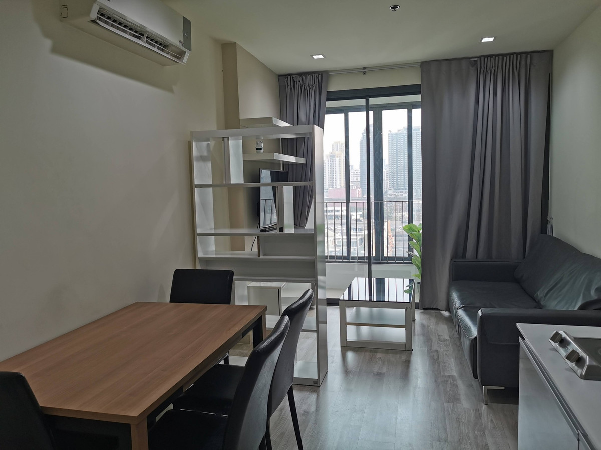 For RentCondoRama9, Petchburi, RCA : For Rent: Ideo Mobi Rama 9, near MRT Rama 9, 2 bedrooms, 2 bathrooms, beautiful room, fully furnished, ready to move in.