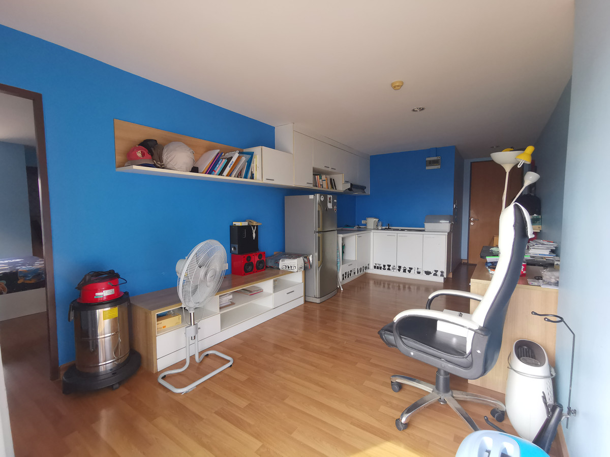 For RentCondoRatchadapisek, Huaikwang, Suttisan : Condo for rent, beautiful, good condition, Grene Suthisan Condo, corner room, good view, size 47 sq m., 1 bedroom, 1 bathroom, 2 balconies, 1 kitchen, Grene Sutthisan Condo, Huai Khwang.