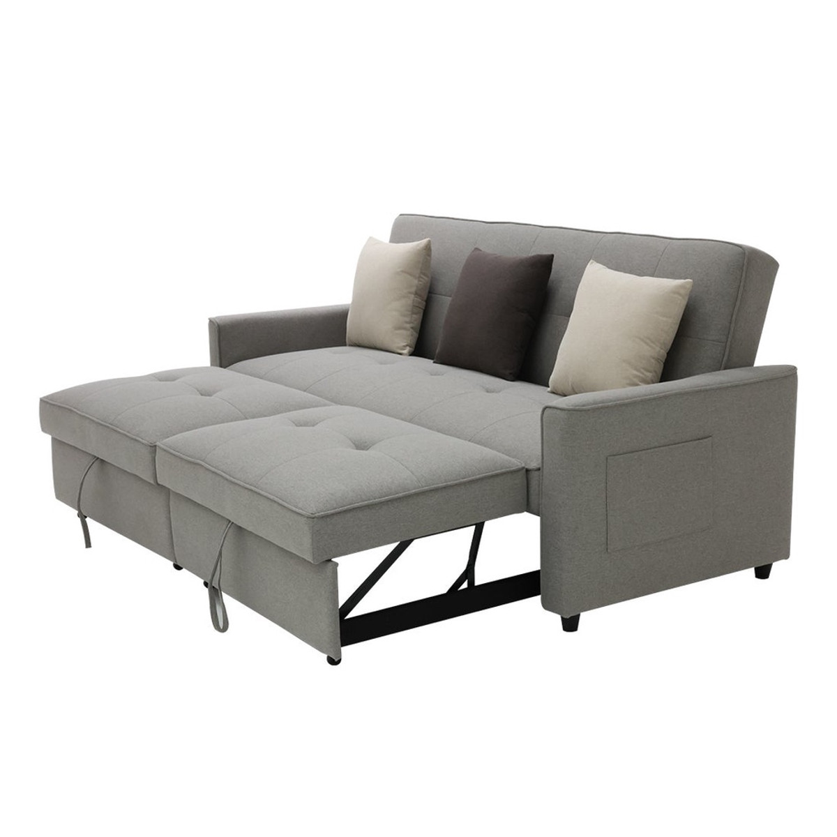 For RentCondoRama9, Petchburi, RCA : (Short term) LIFE ASOKE HYPE 2 Bedroom (6 FT, Sofa Bed)🌸near MRT Rama9 for Rent Condo RAMA 9