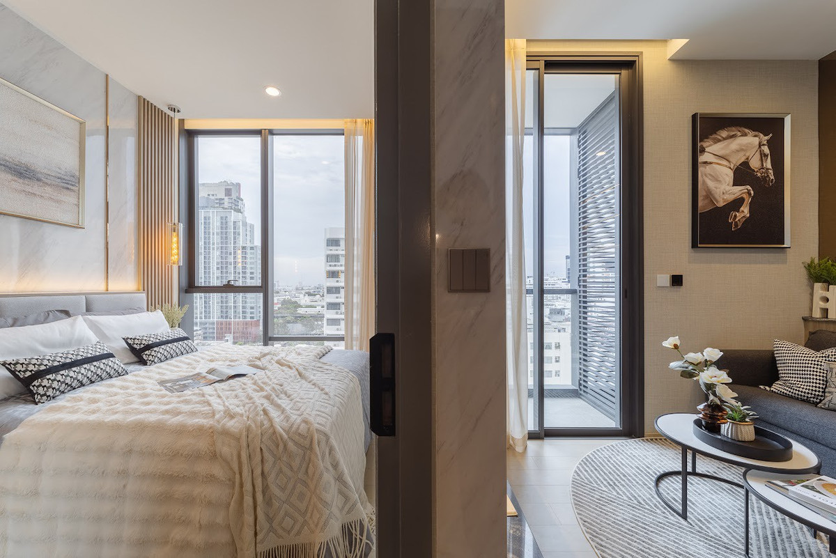 ให้เช่าคอนโดราชเทวี พญาไท : ให้เช่า ✨ THE EXTRO Phayathai - Rangnam ✨ ห้องสวยพร้อมเข้าอยู่ ใกล้ BTS พญาไท และ Airport Rail Link เดินทางสะดวก