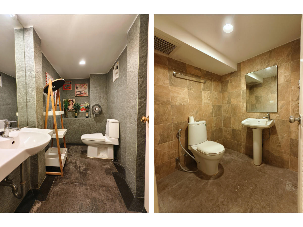 For RentHousePattanakan, Srinakarin : Rent: Detached House, Pattanakarn 50, with Solar Panels, No Maintenance Fees, Newly Renovated, 100 sq.wah, South Facing, 3 Bedrooms, 4 Bathrooms, Maid's Room, Built to Maximize Land Area.