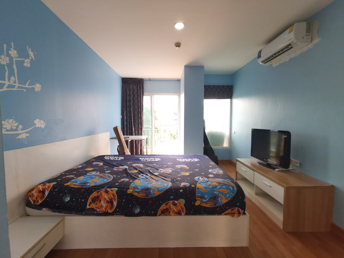 For RentCondoRatchadapisek, Huaikwang, Suttisan : Condo for rent, beautiful, good condition, Grene Suthisan Condo, corner room, good view, size 47 sq m., 1 bedroom, 1 bathroom, 2 balconies, 1 kitchen, Grene Sutthisan Condo, Huai Khwang.