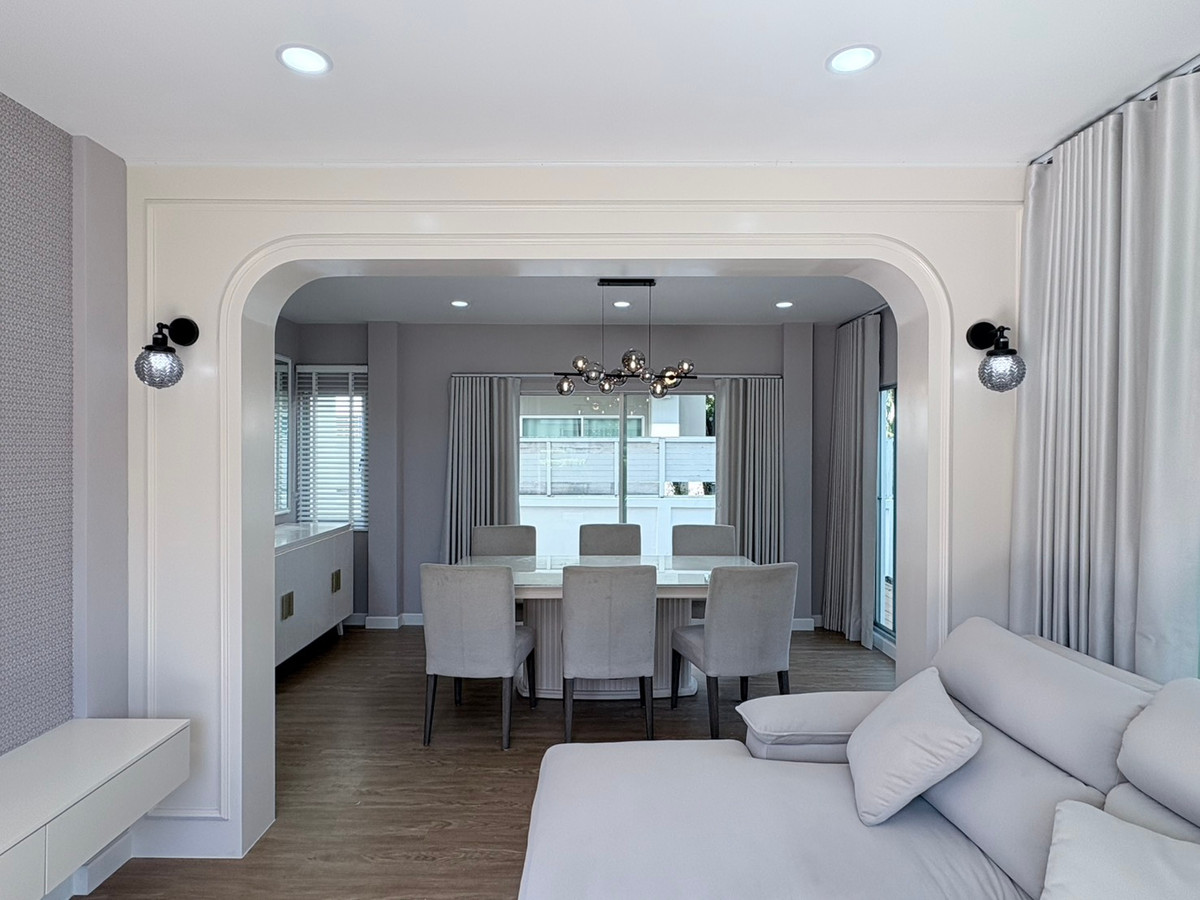 For SaleHouseRama5, Ratchapruek, Bangkruai : 📉 Great Deal, luxurious detached house at an affordable price - Life Bangkok Boulevard Ratchaphruek Rattanathibet project, corner house, very good location.