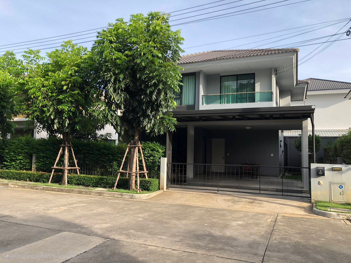 For SaleHousePathum Thani,Rangsit, Thammasat : PZ1306 House for sale, Kanasiri Rangsit Khlong 2, central part, clubhouse, large size, up to 3 gardens, on Sema Fa Khram Road, Khu Khot Subdistrict, Lam Luk Ka District, Pathum Thani Province.