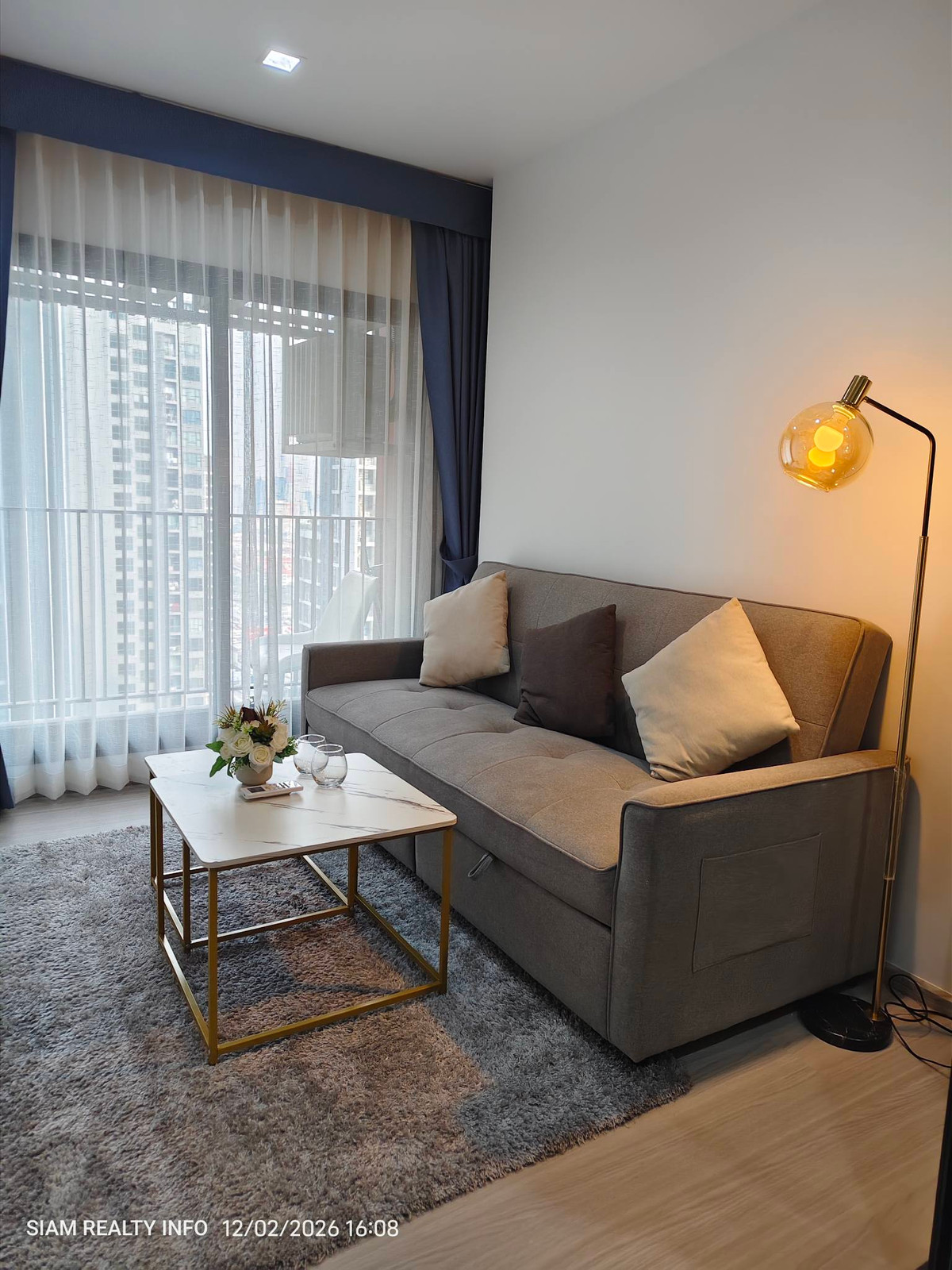 For RentCondoRama9, Petchburi, RCA : (Short term) LIFE ASOKE HYPE 2 Bedroom (6 FT Bed, Sofa Bed)🌸near MRT Rama 9 for Rent Condo RAMA 9