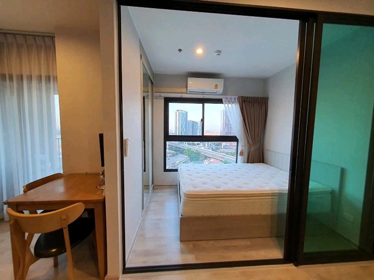 For RentCondoRama9, Petchburi, RCA : ✨ High floor, open view, comfortable, quiet, private, complete with everything in one room. Just drag your bags and move in, close to Airport Rail Link Ramkhamhaeng, only 250 meters.