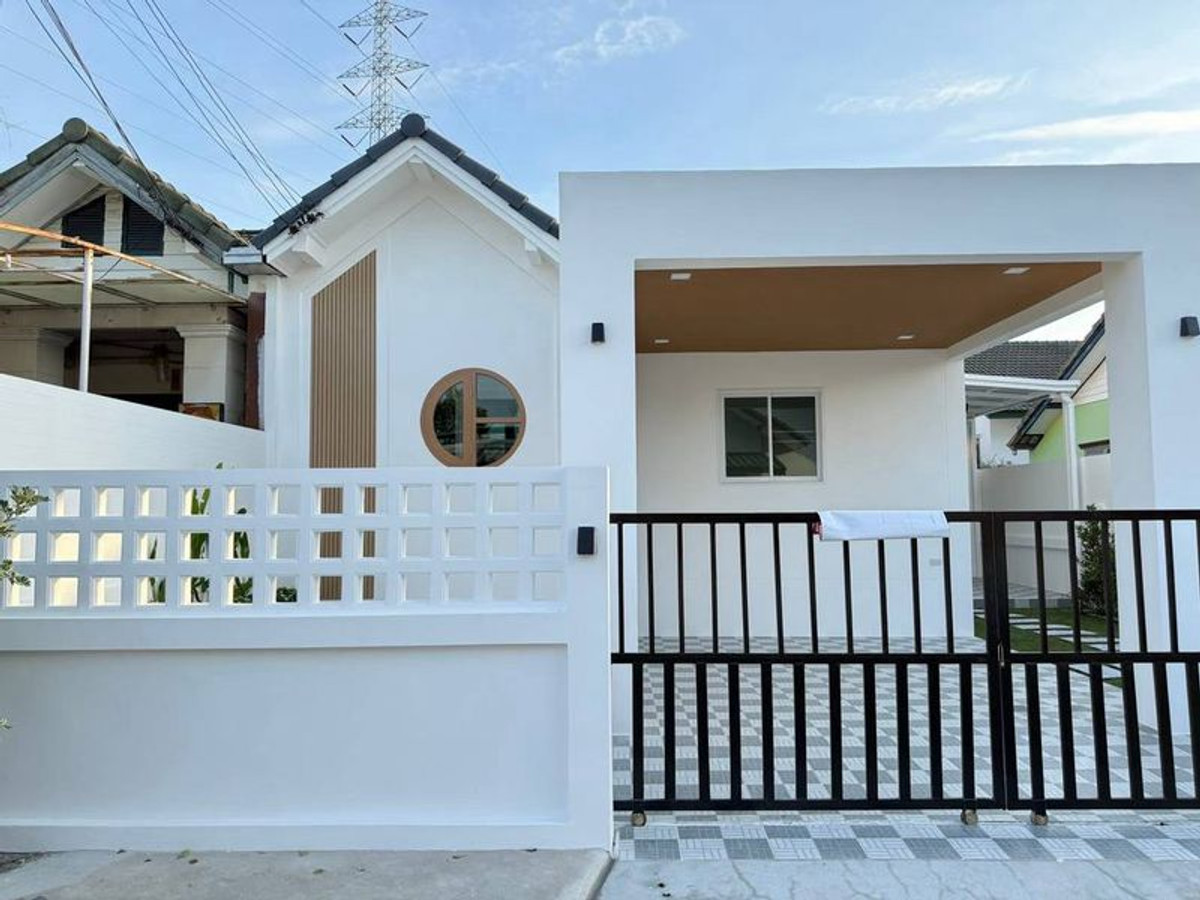 ขายศรีราชา แหลมฉบัง บ้านบึง : บ้านชั้นเดียว เก้ากิโล ชลบุรี / 3 ห้องนอน (ขาย), One - story house nine kilometers, Chonburi / 3 Bedrooms (FOR SALE) YEAN082