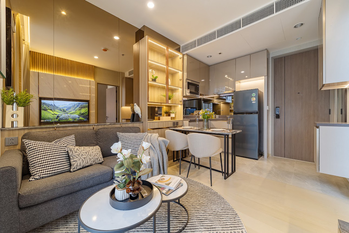 ให้เช่าคอนโดราชเทวี พญาไท : ให้เช่า ✨ THE EXTRO Phayathai - Rangnam ✨ ห้องสวยพร้อมเข้าอยู่ ใกล้ BTS พญาไท และ Airport Rail Link เดินทางสะดวก