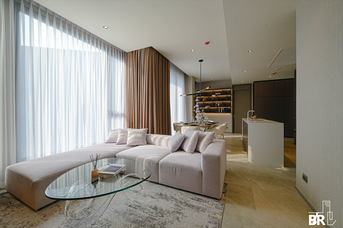 For RentCondoSukhumvit, Asoke, Thonglor : Rare Unit 3Bedroom 3Bath Hyde Heritage Thonglor High Floor Fully Furnished Call 0856699306