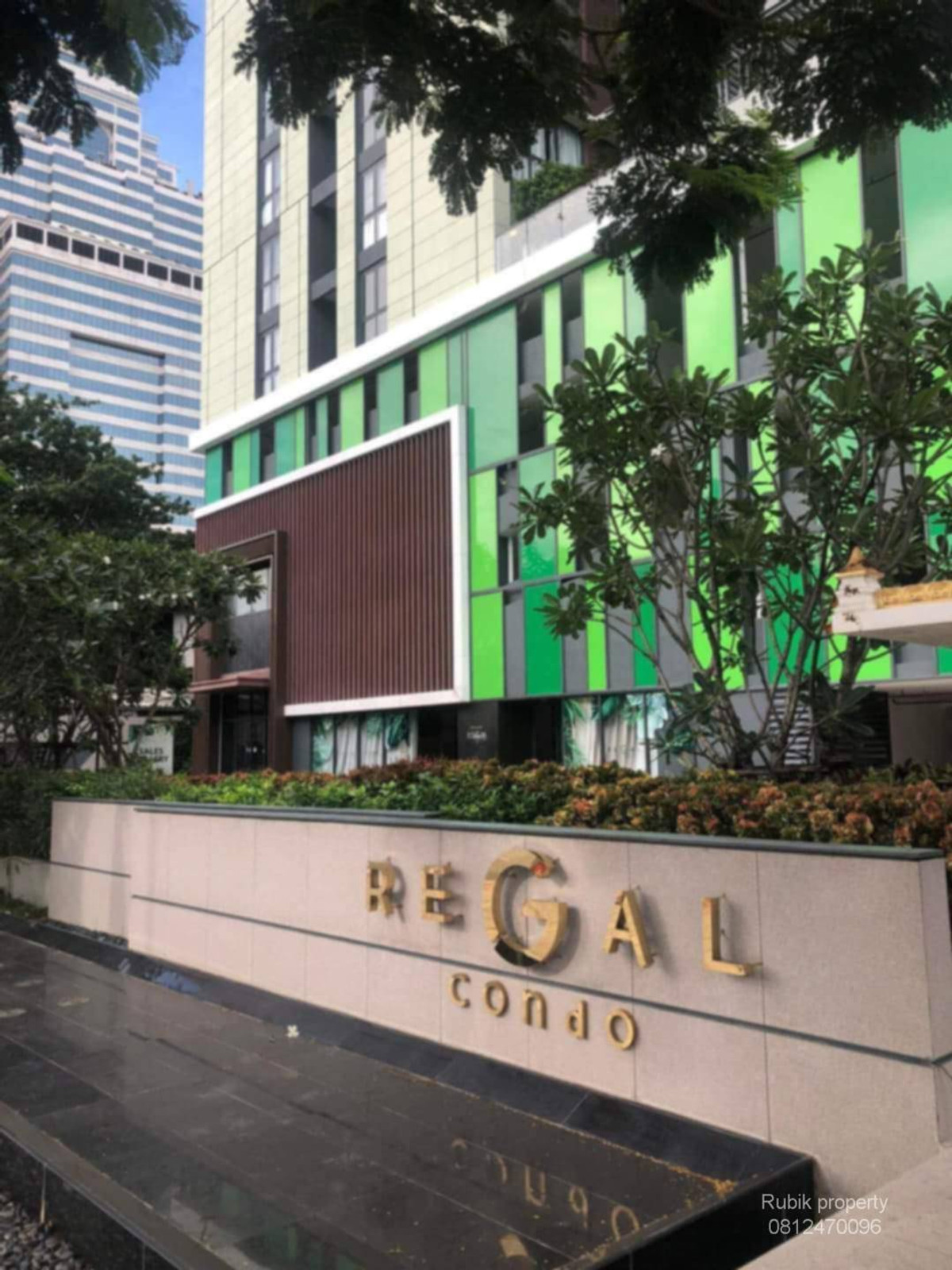 For SaleCondoSathorn, Narathiwat : ✨ Released for sale! Regal Condo Sathorn–Narathiwas, new condo, fully furnished, location in the heart of Sathorn. The best view room of the project RB1671