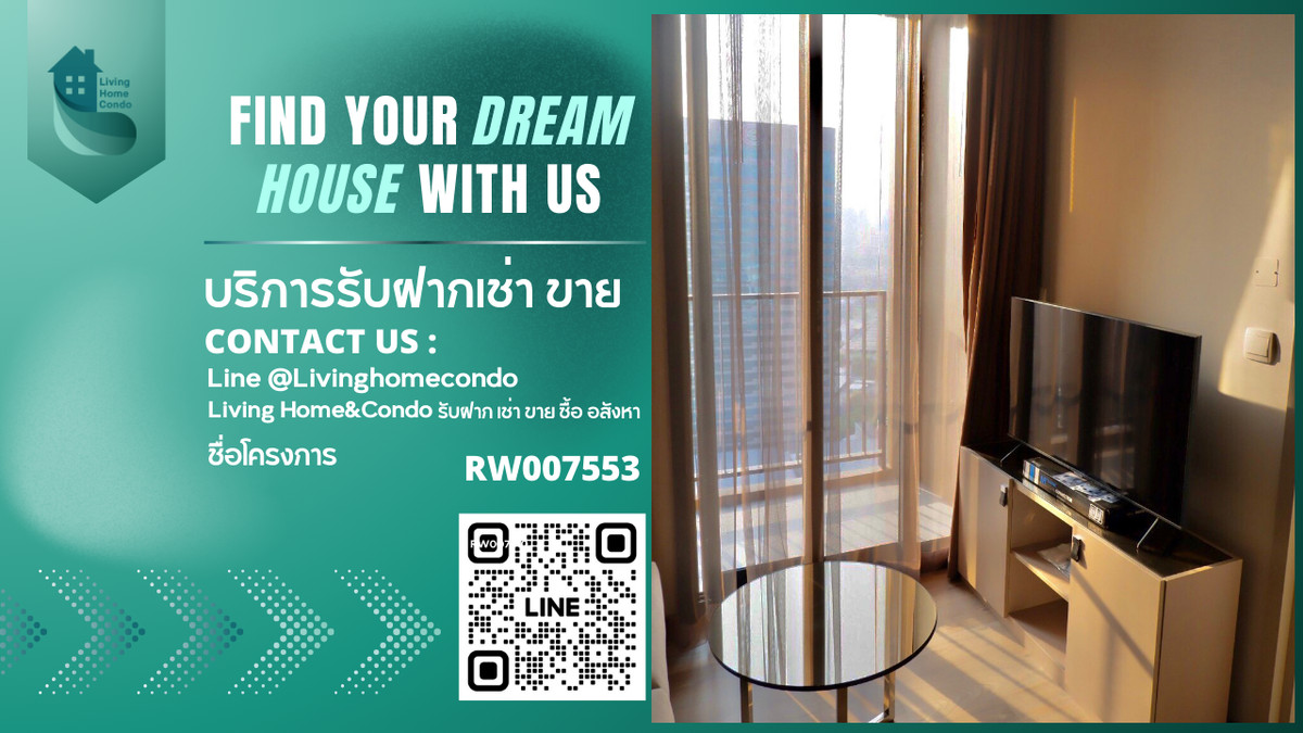 For RentCondoSukhumvit, Asoke, Thonglor : For rent Oka Haus Sukhumvit 36, beautiful room, fully decorated, ready to move in RW007553