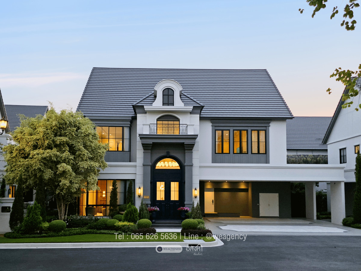 For SaleHousePattanakan, Srinakarin : 🏛️ Narasiri Victoire Krungthep Kreetha | Ultra-Luxury Mansions Inspired by the Palace of Versailles PRESALE 28 FEB | Starting from 65–120 MB 📞 065-626-5636 (Kie)