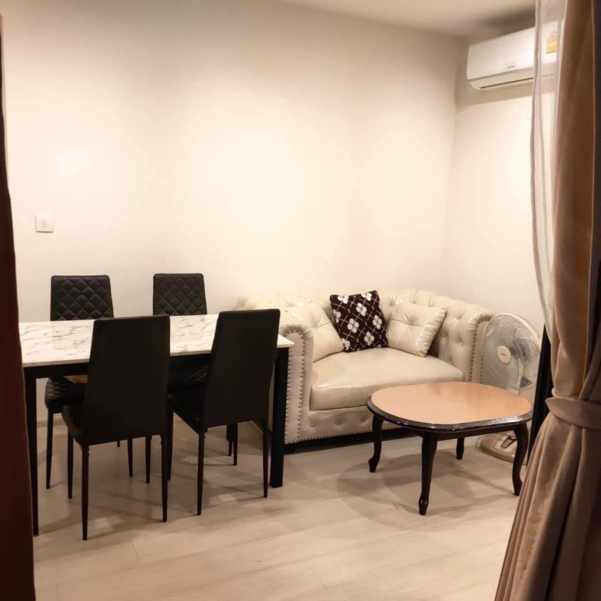 For SaleCondoOnnut, Udomsuk : ⚡️The perfect life Between work and rest The room is ready to move in. Fully furnished, river view – Life Sukhumvit 48