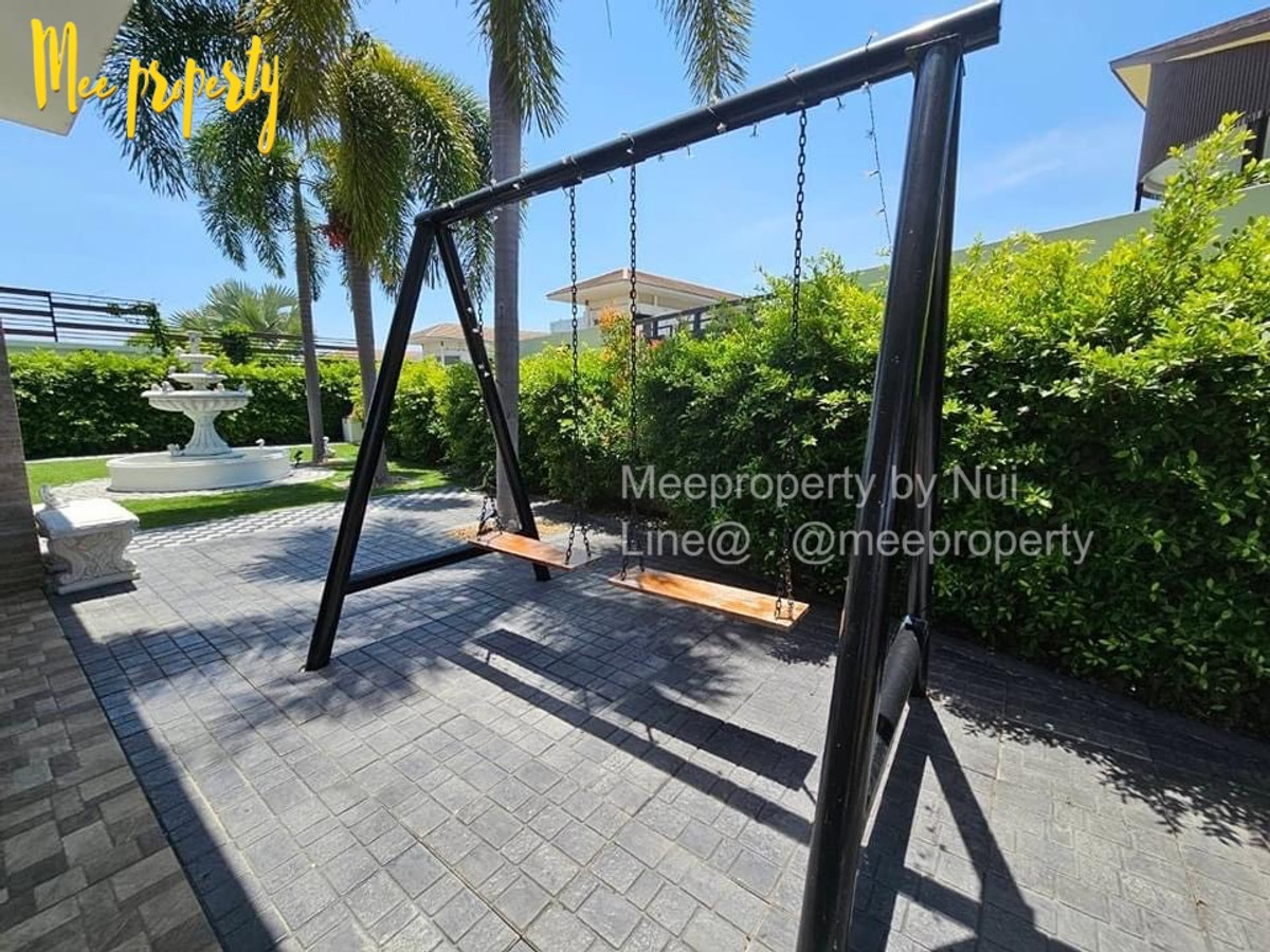 ให้เช่าบ้านพัทยา บางแสน ชลบุรี สัตหีบ : #ให้เช่า  บ้านเดี่ยวสไตล์โมเดิร์นทรอปิคอล 2 ชั้น วิวเขา ขนาดที่ดิน 115 ตร.ว. พื้นที่ใช้สอย 330 ตร.ม.📍 หมู่บ้านนาคราทรัพย์ (ศรีราชา) ใกล้อ่างเก็บน้ำบางพระ  ME-241