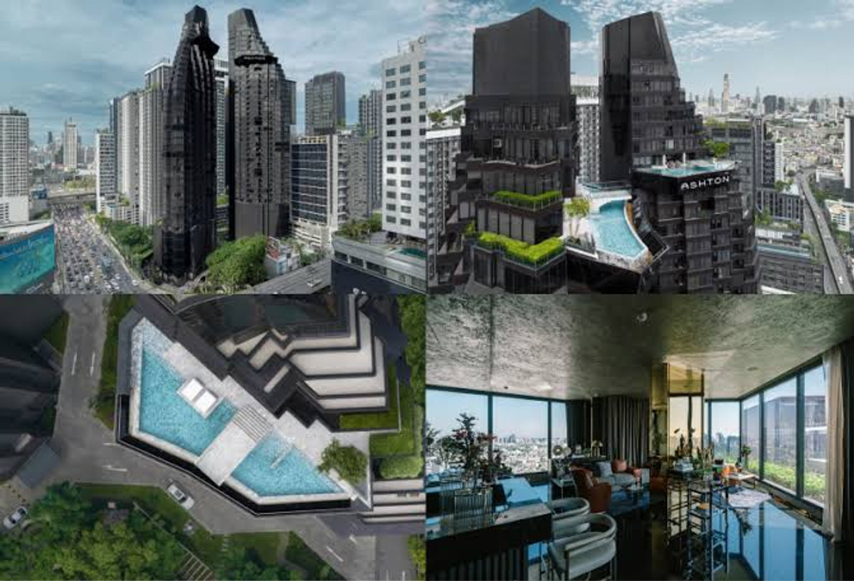 For RentCondoRama9, Petchburi, RCA : For Rent ✨ Ashton Asoke - Rama 9 ✨ 2 Bedrooms, 2 Bathrooms, Fully Furnished and Equipped, Near BTS Asoke.