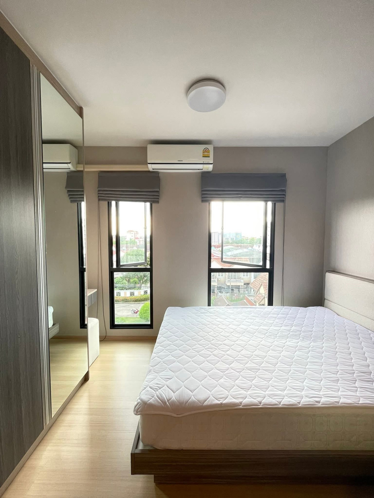 For RentCondoBangna, Bearing, Lasalle : Condo for rent, Unio Sukhumvit 72 (BTS 600 meters), fully furnished, ready to move in.