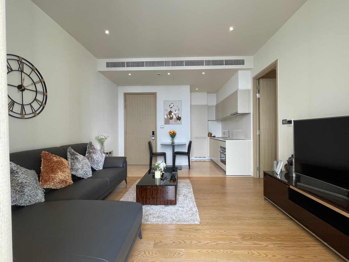 ขายคอนโดวงเวียนใหญ่ เจริญนคร : ขายคอนโดริมแม่น้ำ ที่ Magnolia Waterfront Residences ตกแต่งสวย เฟอร์นิเจอร์ครบ มีระเบียงวิวแม่น้ำ ใกล้ไอคอนสยาม,BTS เจริญนคร พร้อมขาย