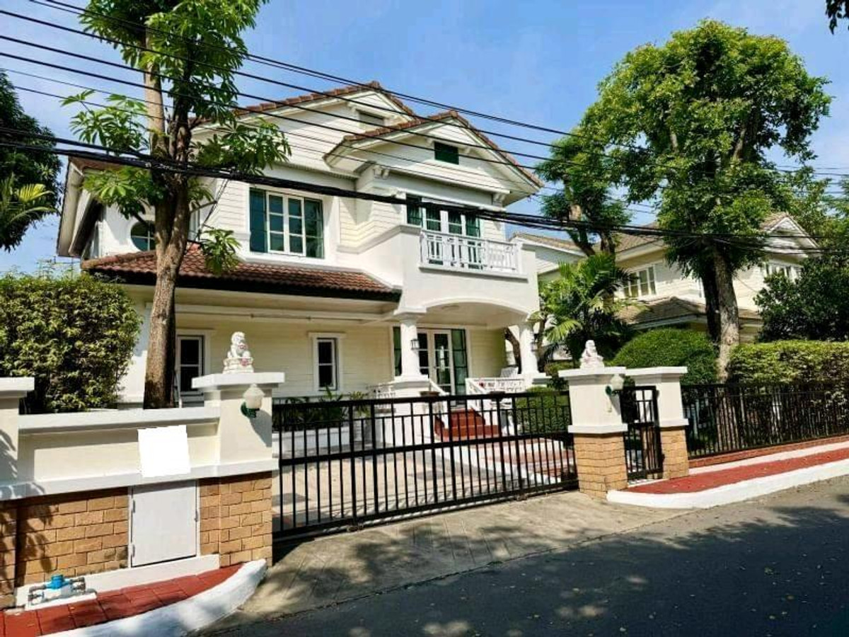 For RentHouseOnnut, Udomsuk : ✨️ forrent/for rent✨️ Nantawan Village (3 bedrooms, 3 bathrooms, 1 multi-purpose room, 2nd floor, size 89 square wah🚀 price 70,000 baht