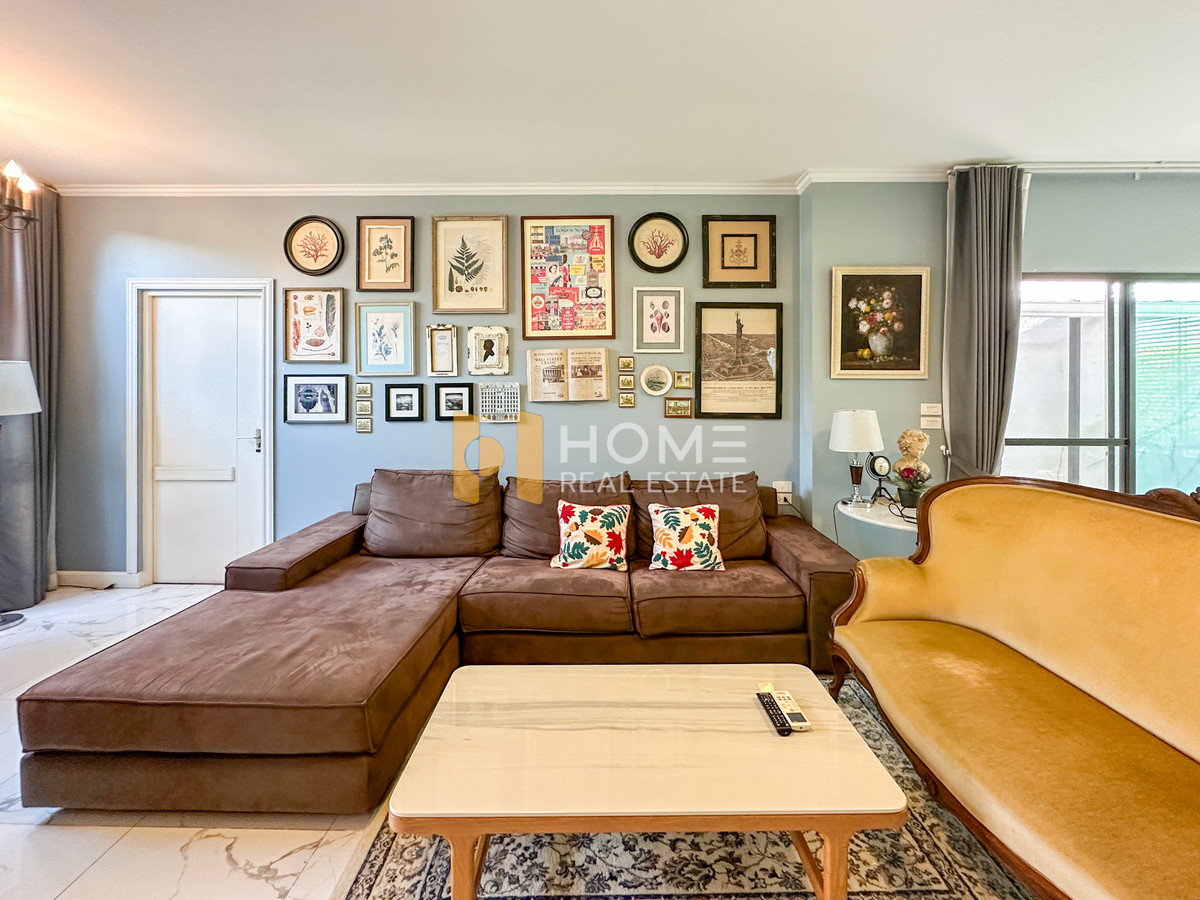 ขายบ้านบางนา แบริ่ง ลาซาล : บ้านสวนอังกฤษ ร่มรื่นตั้งแต่ก้าวแรก 🌿 มัณฑนา ศรีนครินทร์ - บางนา / 4 ห้องนอน (ขาย), Mantana Srinakarin - Bangna / 4 Bedrooms (FOR SALE) YOK058