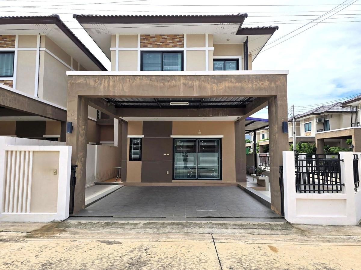 For SaleHousePattaya, Bangsaen, Chonburi : Peaceful but not far from the city! Near the main road, fast travel 🌿 Ananya Premium Plus / 3 bedrooms (for sale), Ananya Premium Plus / 3 Bedrooms (FOR SALE) BEWN062