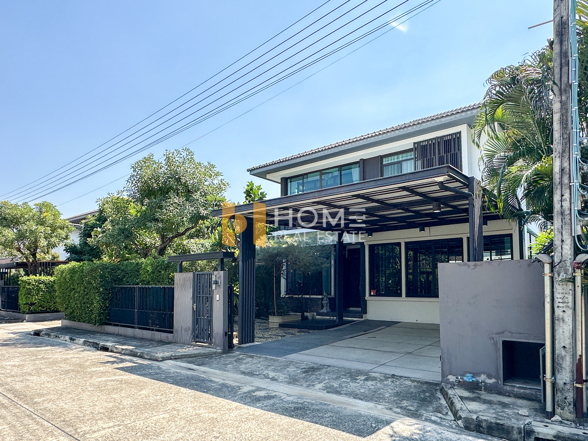 ขายบ้านบางนา แบริ่ง ลาซาล : บ้านสวนอังกฤษ ร่มรื่นตั้งแต่ก้าวแรก 🌿 มัณฑนา ศรีนครินทร์ - บางนา / 4 ห้องนอน (ขาย), Mantana Srinakarin - Bangna / 4 Bedrooms (FOR SALE) YOK058