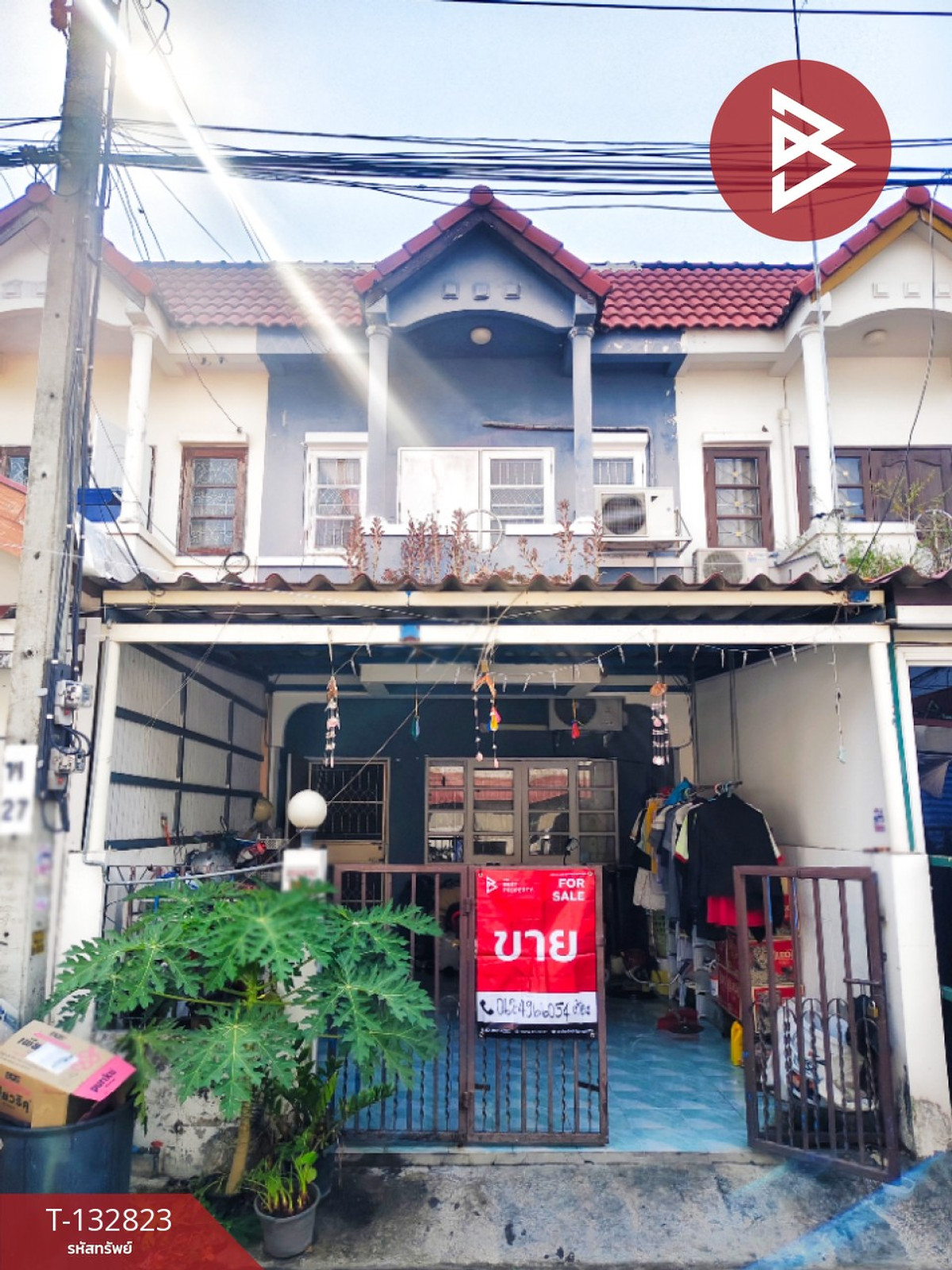 For SaleTownhomeSamut Prakan,Samrong : Townhouse for sale Thaweethong Village 3, Bang Bo, Samut Prakan