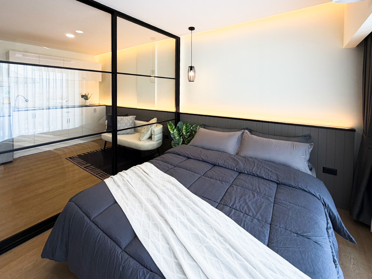 ขายคอนโดลาดพร้าว101 แฮปปี้แลนด์ : (เจ้าของขาย) คอนโดลาดพร้าววิวสระว่ายน้ำ เฟอร์ครบ 32 ตร.ม. ผ่อน 5,000 ใกล้MRT 