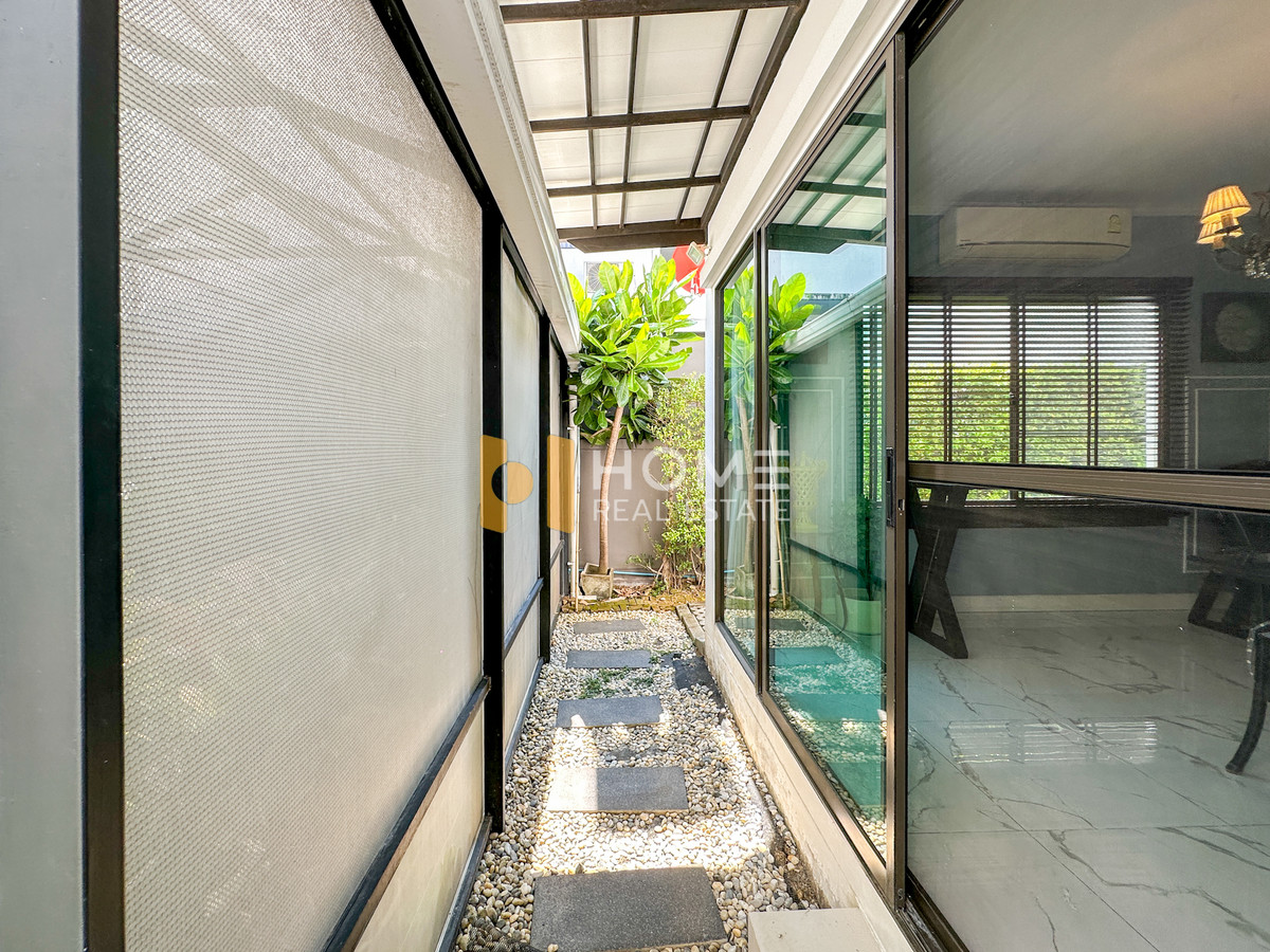 ขายบ้านบางนา แบริ่ง ลาซาล : บ้านสวนอังกฤษ ร่มรื่นตั้งแต่ก้าวแรก 🌿 มัณฑนา ศรีนครินทร์ - บางนา / 4 ห้องนอน (ขาย), Mantana Srinakarin - Bangna / 4 Bedrooms (FOR SALE) YOK058